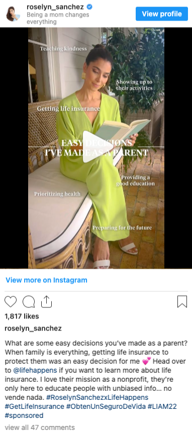 Roselyn Sanchez Instagram 3